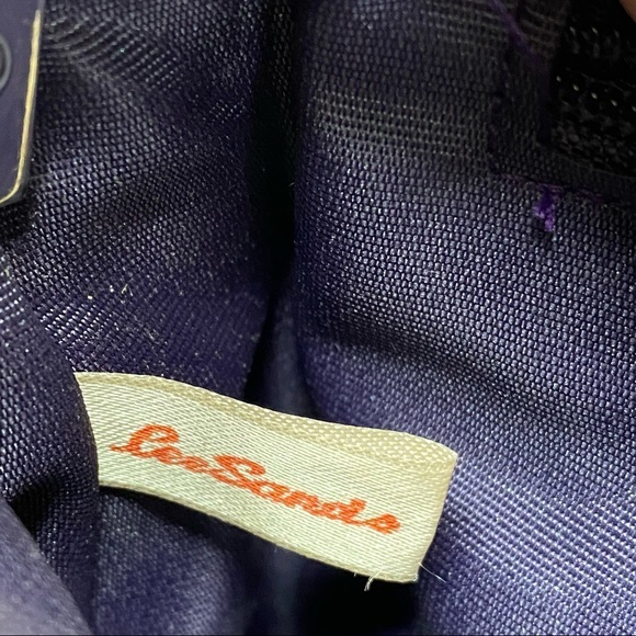 Lee Sands Genuine Eel Skin Shoulder Bag Purse Designer RARE - Picture 8 of 16